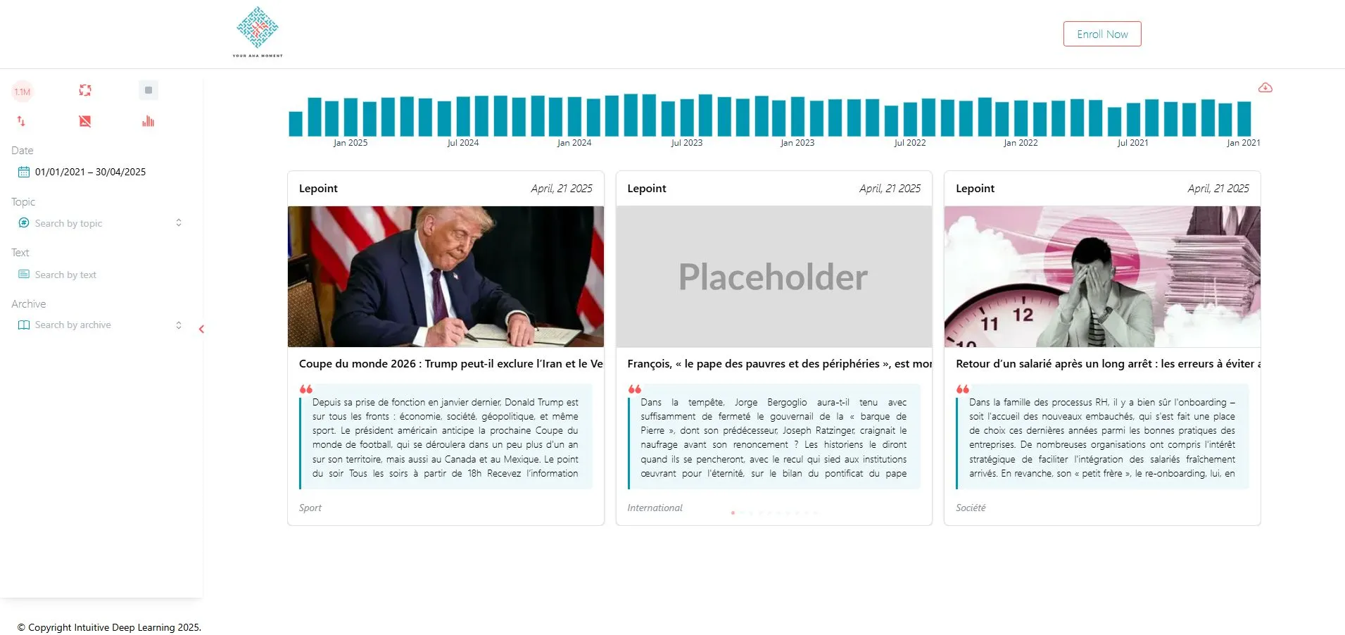 A screenshot of the interface